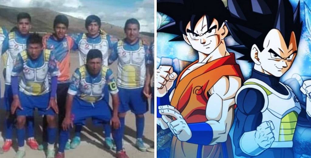 Un equipo sudamericano remeras de Dragon Ball