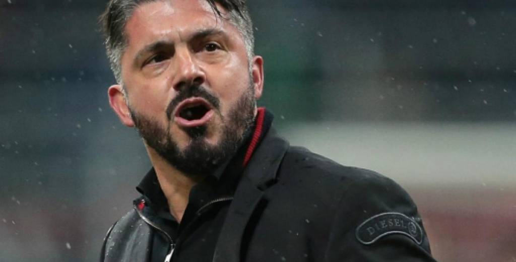 Él solo frenó a Gattuso: "Lo agarró y lo metió de cabeza en un tacho de basura"