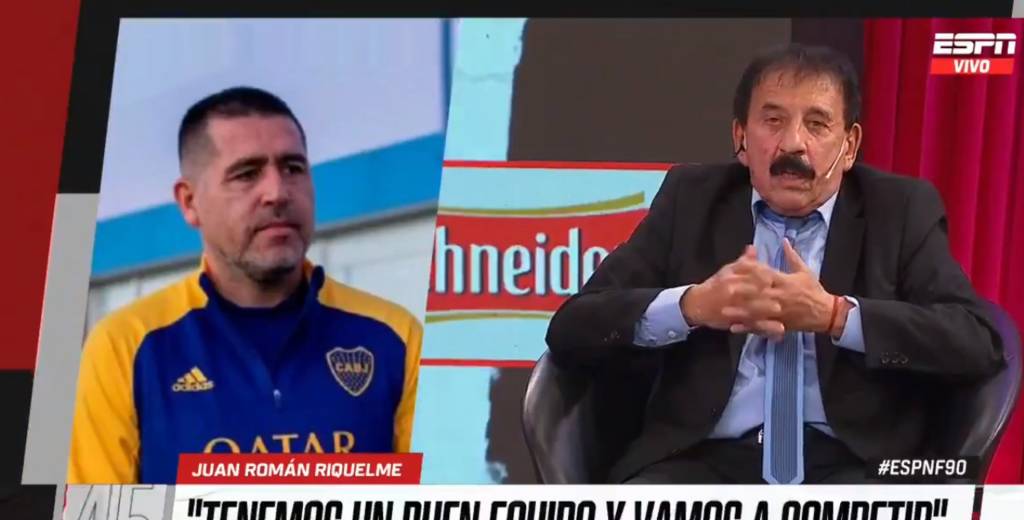 Riquelme rompió el silencio y destrozó al periodista Leto