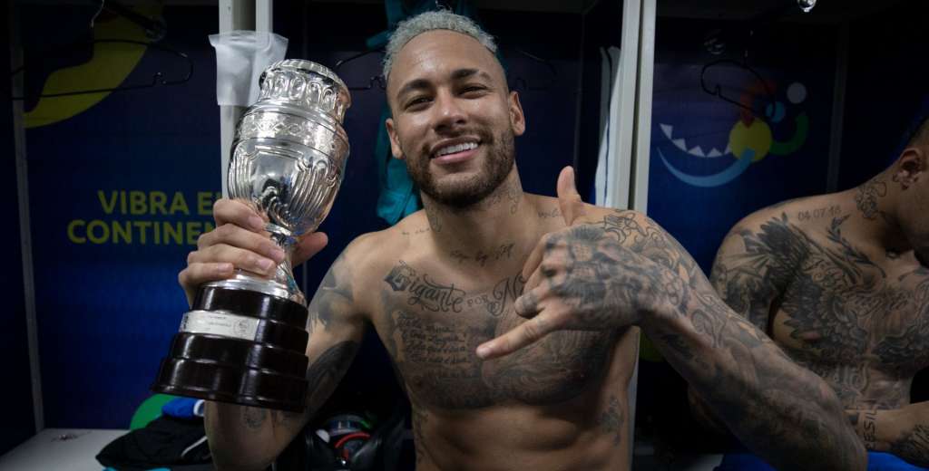 Neymar no lo dudó y confesó a quien se quiere enfrentar en la final