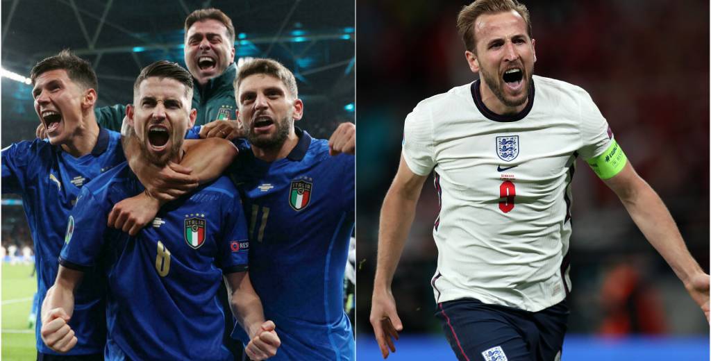 Inglaterra vs Italia: día, horario y dónde ver la final de la Euro2020