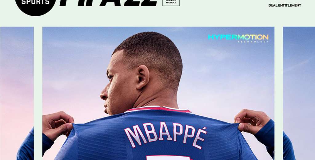 Mbappe es la portada del FIFA 22 con camiseta del PSG