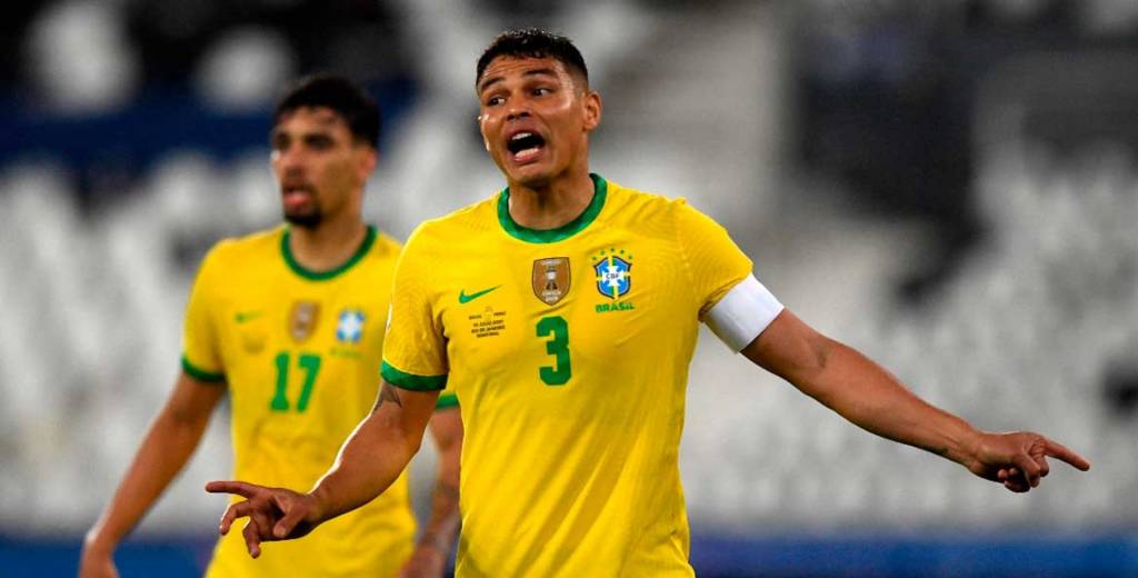 Thiago Silva liquidó a los brasileños que quieren que gane Argentina