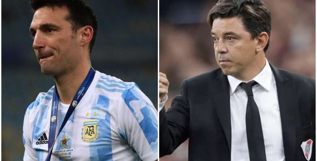 Scaloni y la respuesta a Gallardo por la Selección Argentina