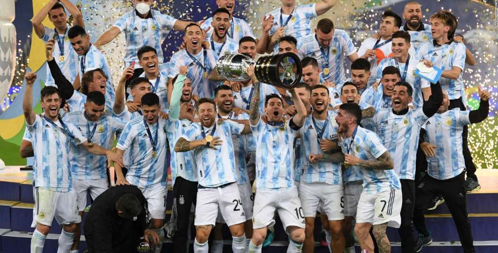 Argentina top en títulos pero con Uruguay