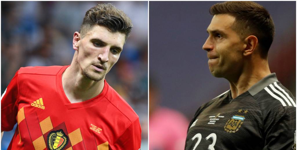 Meunier aseguró que la Eurocopa es lo mejor y Dibu Martínez lo cruzó