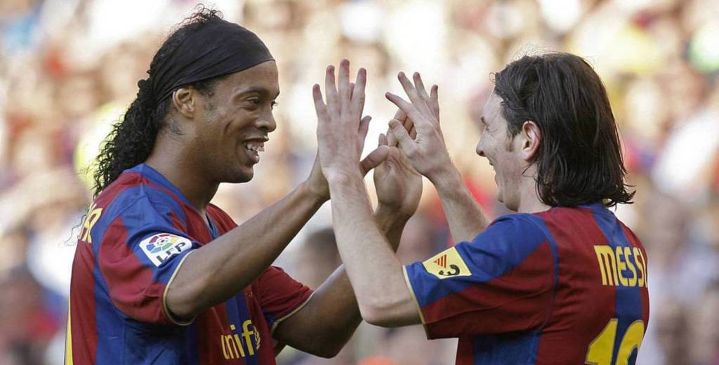 La mágica respuesta de Ronaldinho al ser consultado sobre Messi