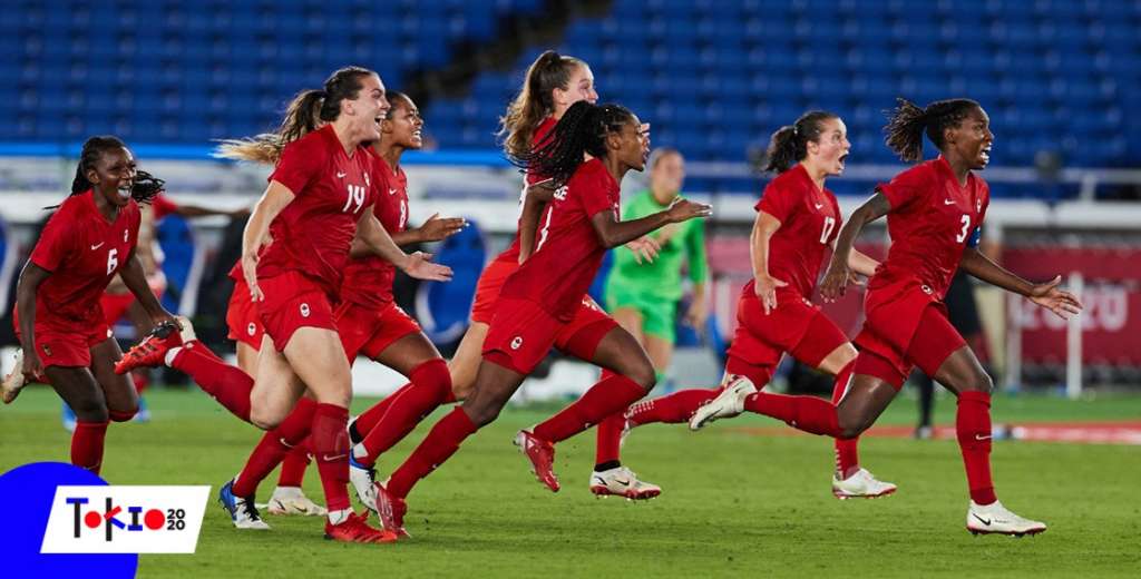 Canadá le ganó por penales a Suecia y se lleva su primer oro