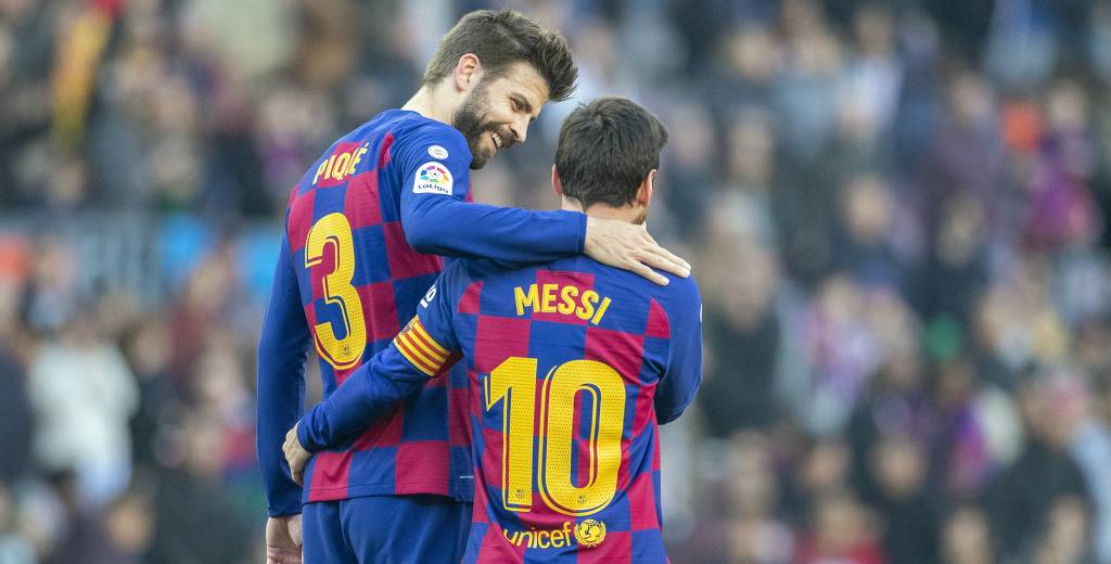 La emocionante despedida de Piqué a Messi