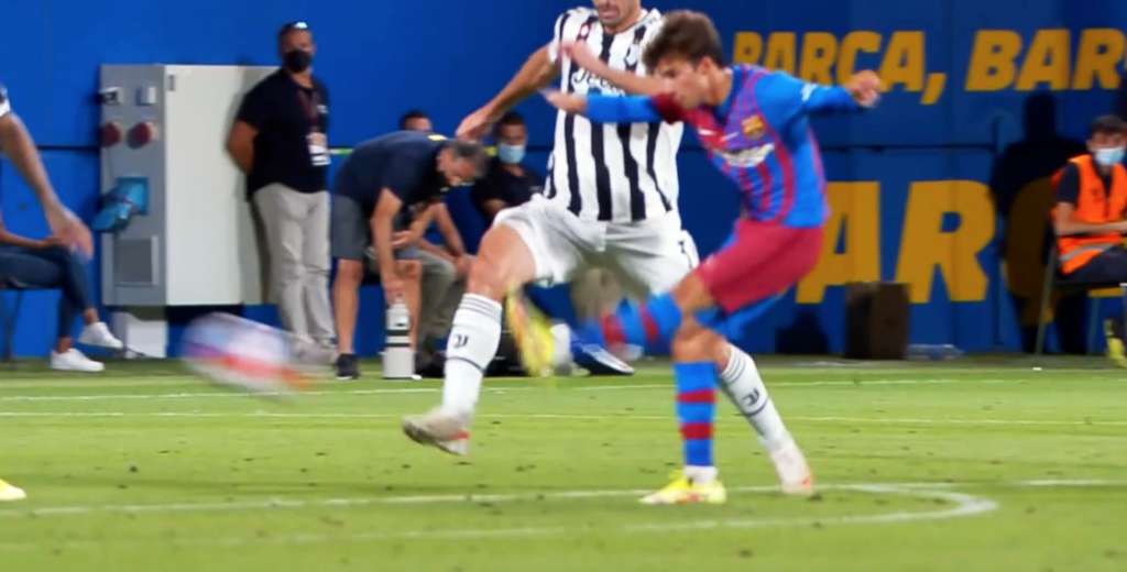 El golazo de Riqui Puig a la Juventus