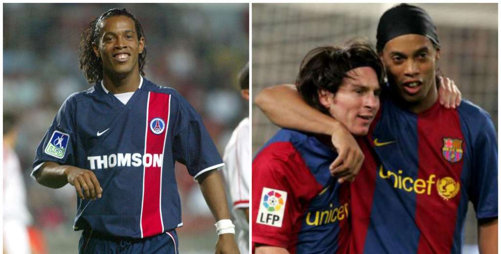 Crack total: Messi llegó al PSG y Ronaldinho le mandó un mensaje especial