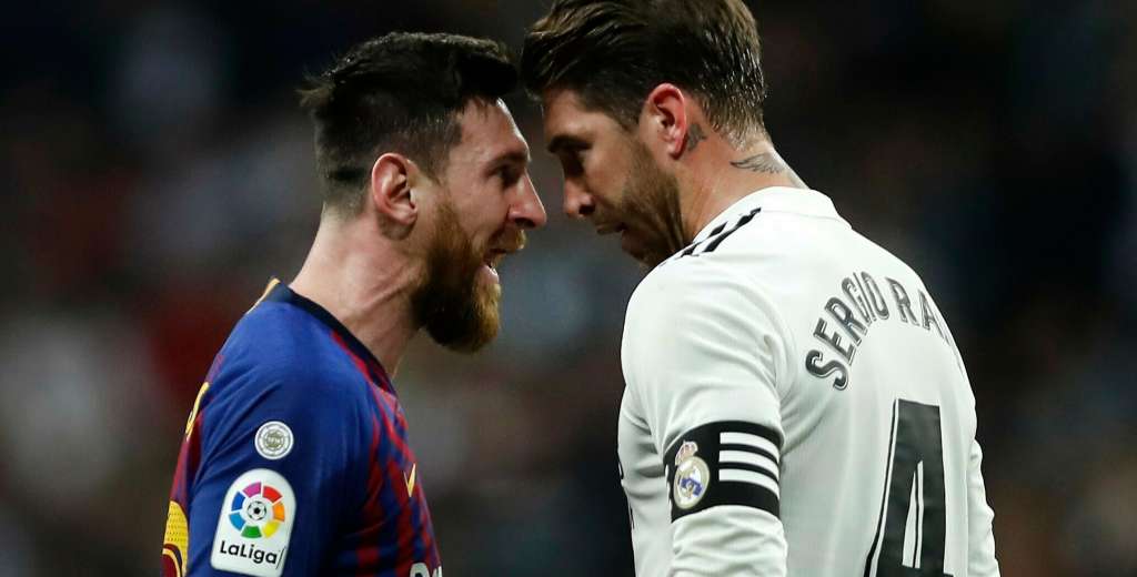 Genial: la bienvenida de Sergio Ramos a Lionel Messi en el PSG 