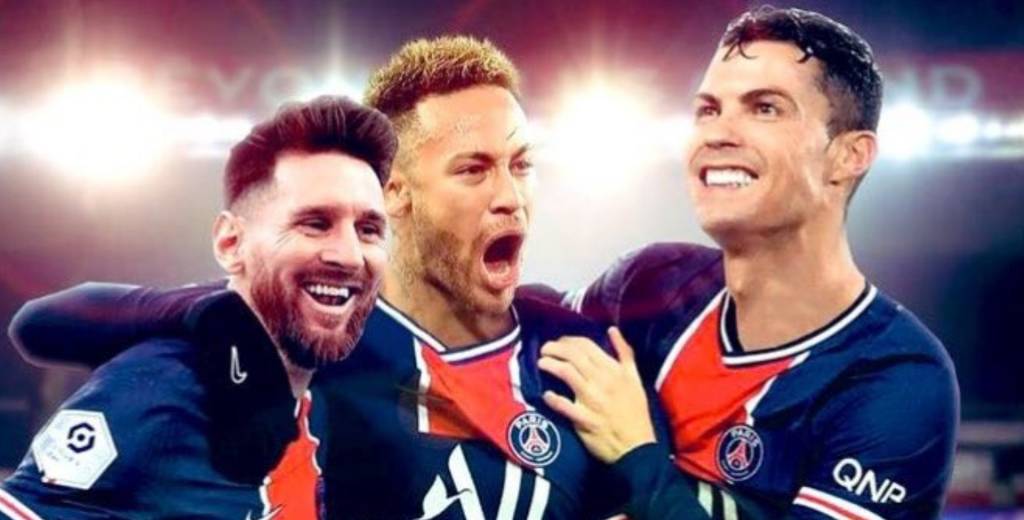 ¿Qué es esta locura? PSG quiere a Cristiano para juntarlo con Messi 