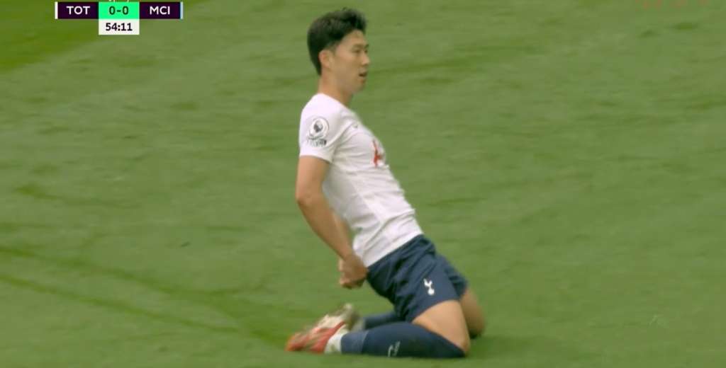 El Tottenham le ganó al City con este golazo de Son 