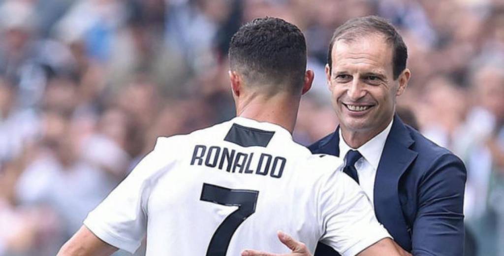 Allegri da el bombazo y revela que Cristiano le confirmó su decisión