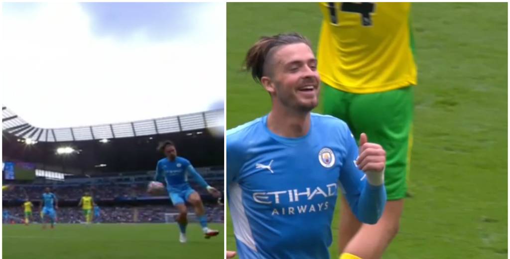 Grealish marca su primer gol en el City de la forma menos pensada