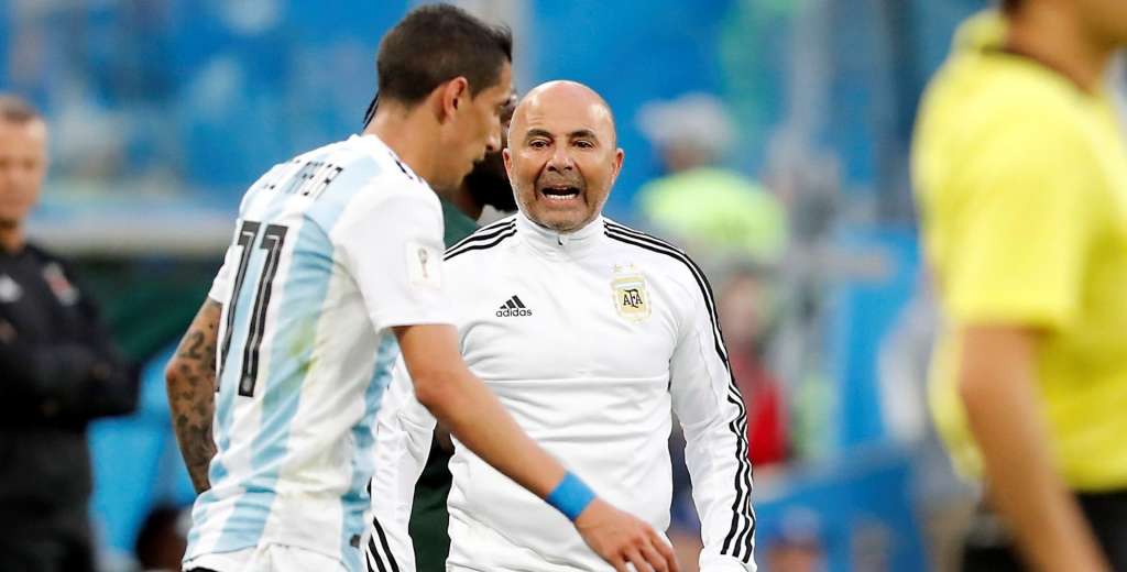 Di María destrozó a Sampaoli: "Es una persona muy rara"