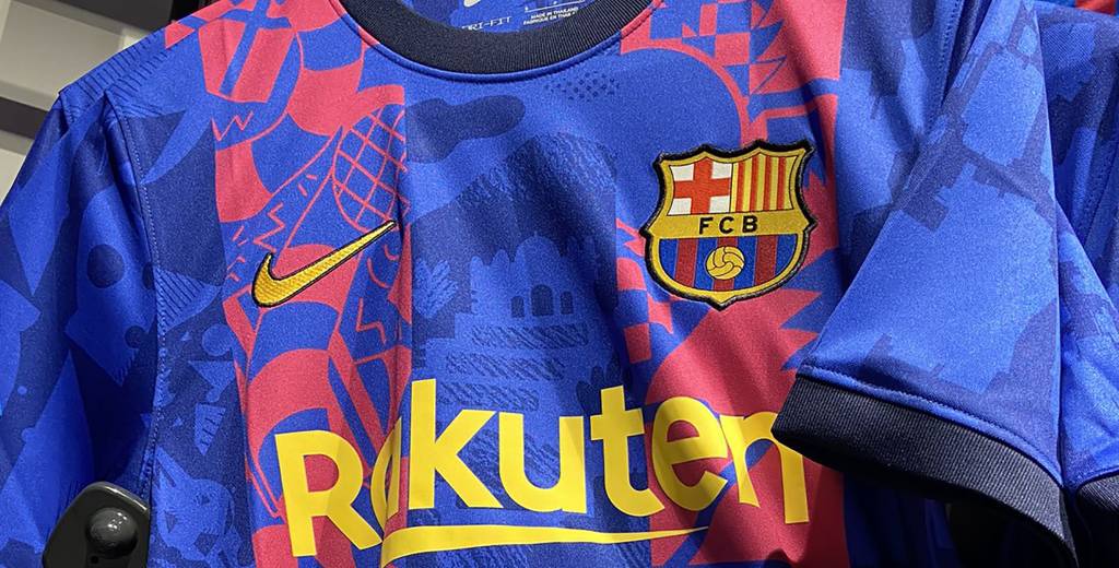 Única: Esta será la camiseta del Barcelona para la Champions