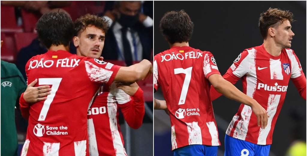 Griezmann entró y fue hundido por la hinchada del Atlético de Madrid