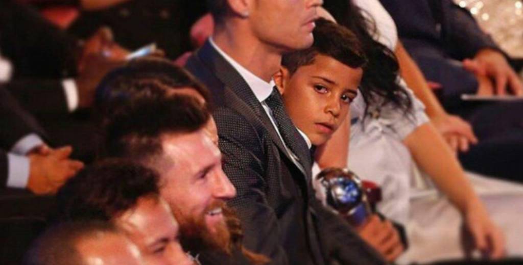 La brutal frase de Cristiano Jr al conocer a Messi: "No puede ser..."