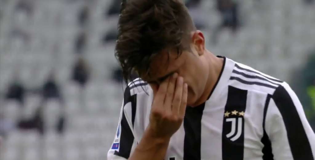 Dybala se lesionó en Juventus y se fue llorando