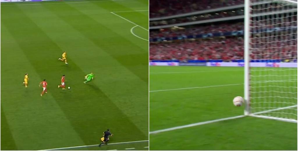 Ter Stegen salió a 40 metros de su arco y casi le meten un golazo