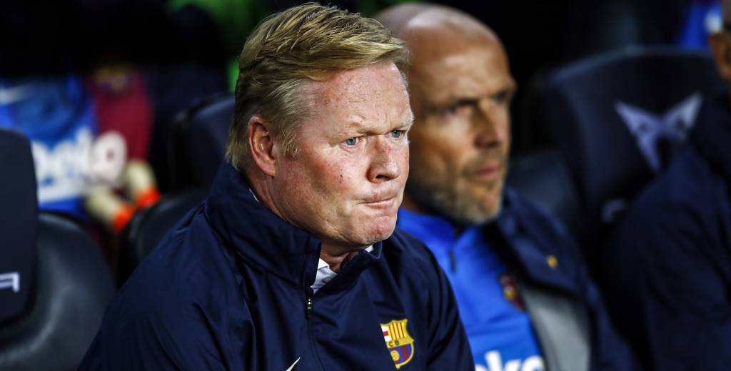 El FC Barcelona despidió a Ronald Koeman