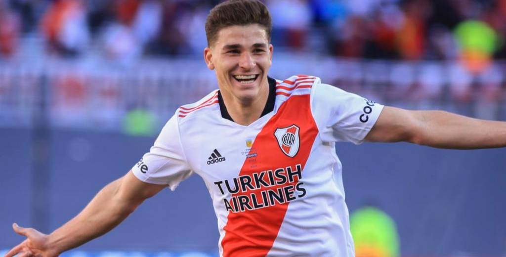 River y el gigante de Europa que pagaría 20 millones por Julián Álvarez