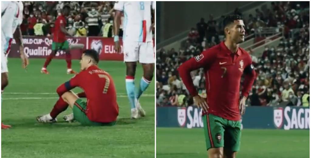 Cristiano no es normal: su enojo con el arquero de Luxemburgo 