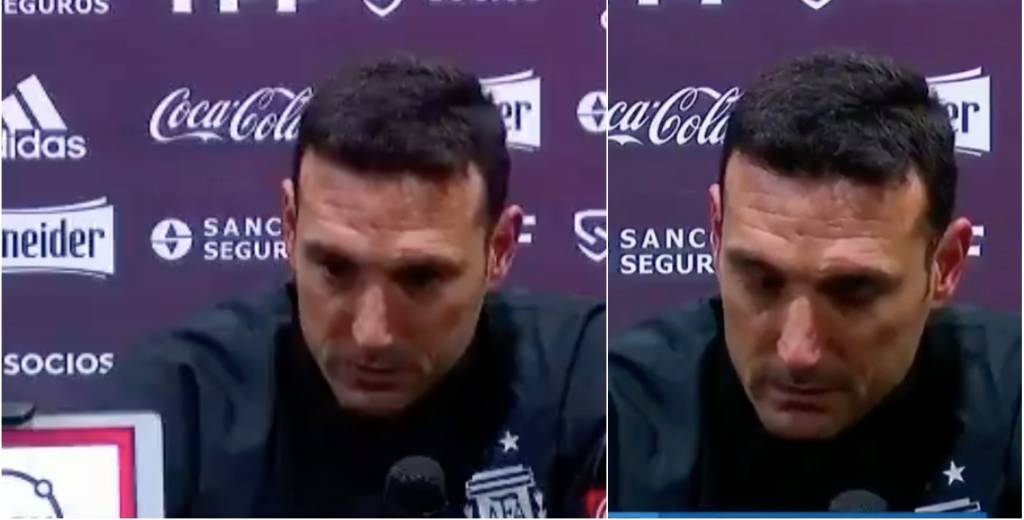 Scaloni dejó a todos preocupados: la frase que lanzó en rueda de prensa