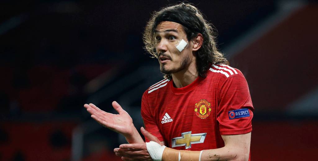 Le dijo a Cavani que debe irse del United "por Cristiano"