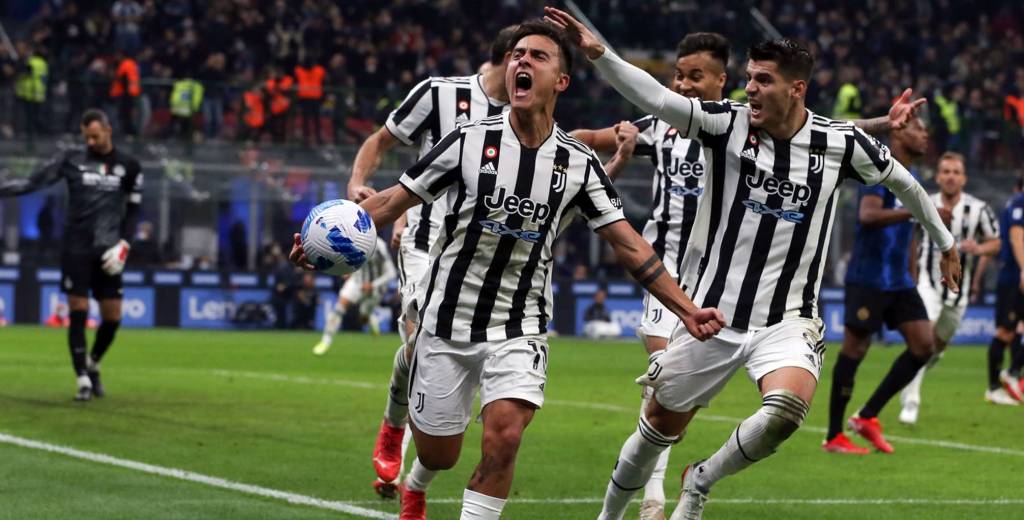 La joya se vistió de héroe: Dybala salvó a la Juve sobre el final ante Inter