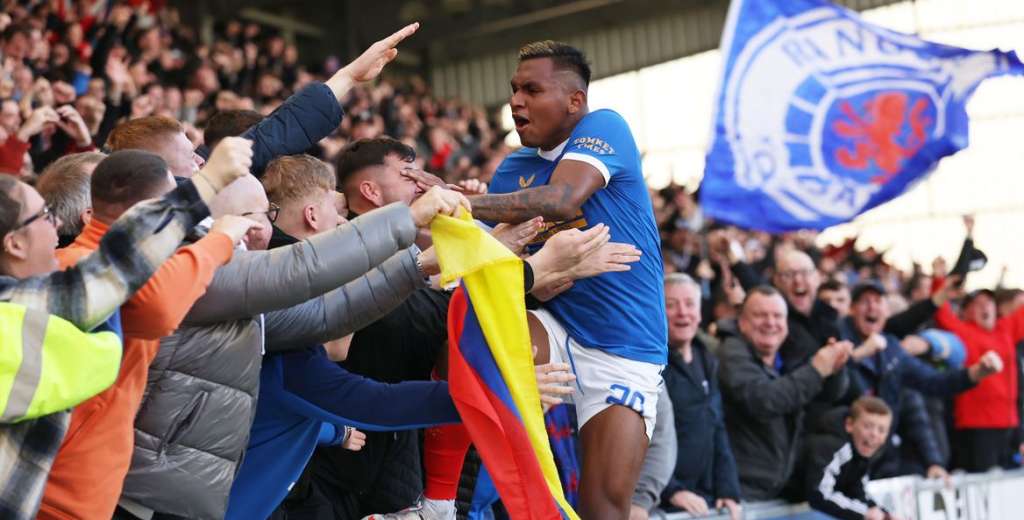 El colombiano Alfredo Morelos llegó a los 100 goles en Europa