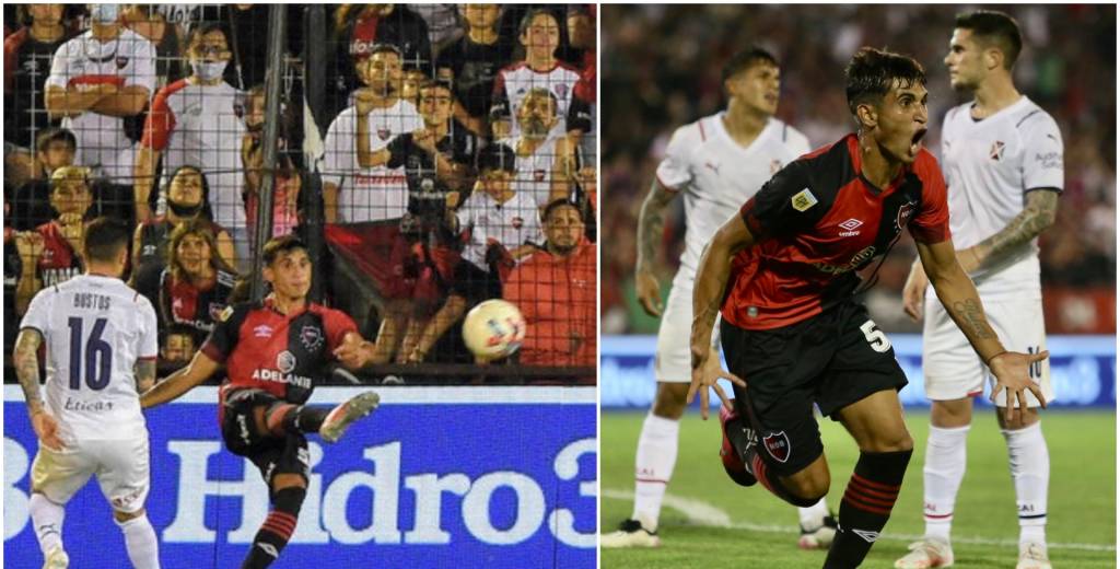 ¡Golazo pibe! : En su debut convirtió un exquisito tanto en el minuto 94