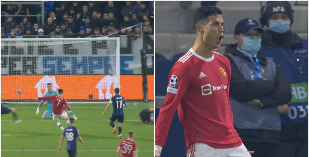 El Señor Champions: en el peor momento, Cristiano marcó un golazo