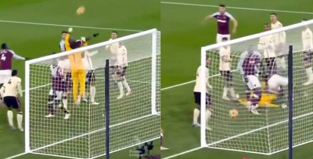 West Ham metió un golazo olímpico con ayuda de Alisson