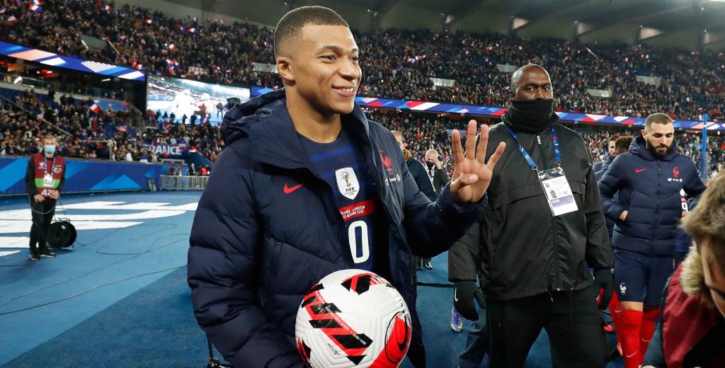 Mbappé y una una increíble marca que solo once jugadores tienen