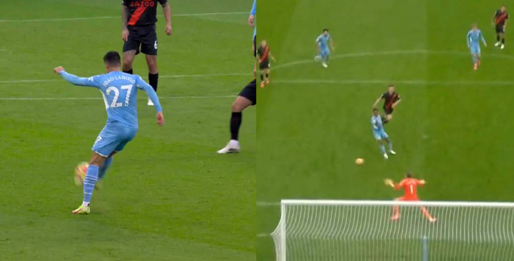 El golazo de Sterling con un pase sensacional de Cancelo