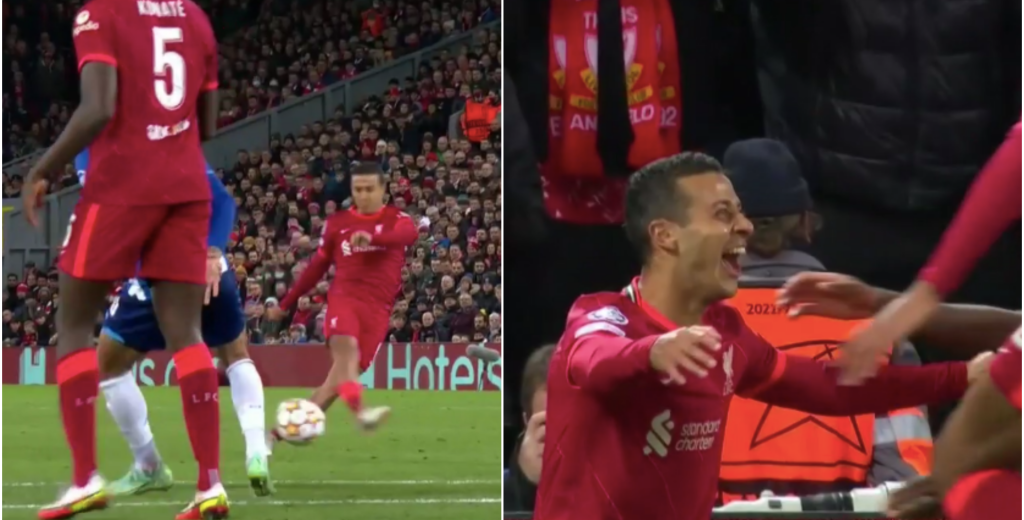 Animal, monstruoso, de locos: el golazo de Thiago Alcántara