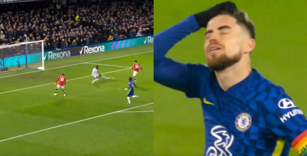 El terrible error de Jorginho que terminó en golazo de Sancho