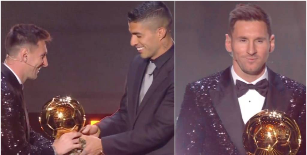 Messi gana el Balón de Oro pero sorprende: "Lewandowski lo merece"