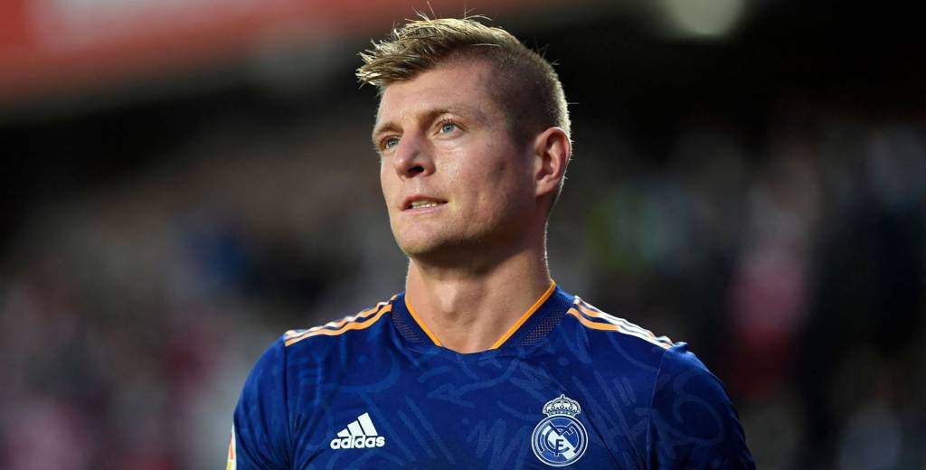 Kroos nombró a su top-5 histórico del Madrid y se "olvidó" de ellos dos