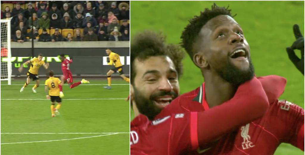 Minuto 94 y Origi mete este golazo para el triunfo de Liverpool