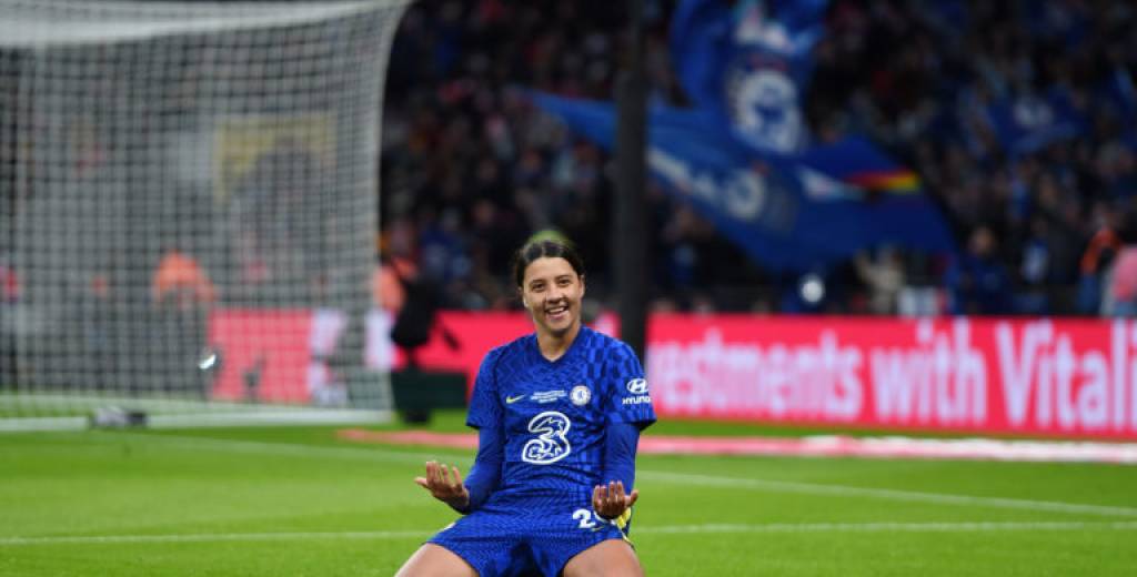 El Chelsea salió campeón de la Fa Cup y Sam Kerr hizo un golazo