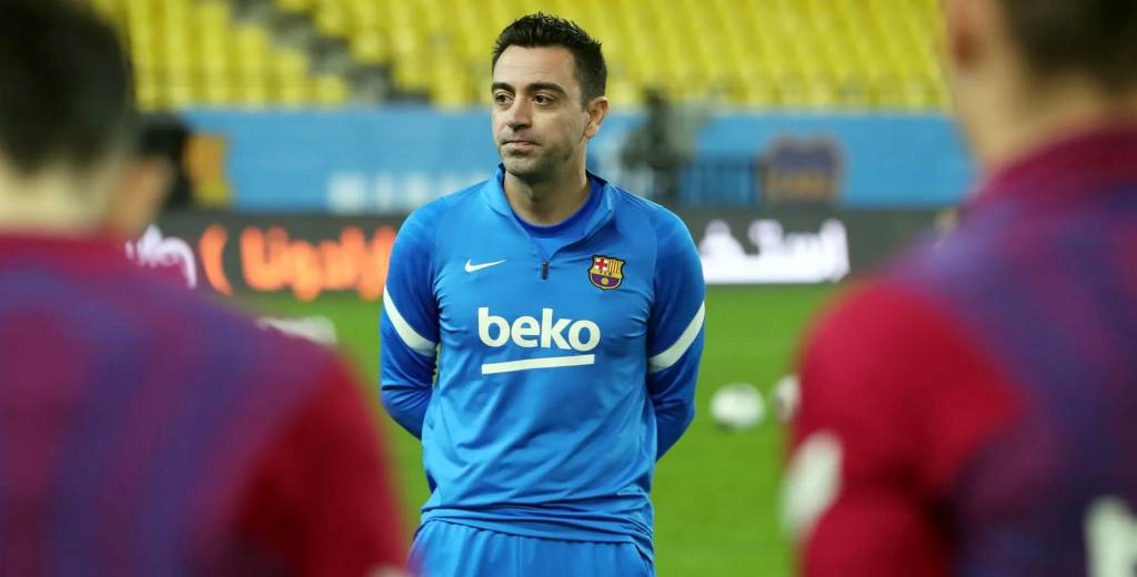 Xavi y la frase tajante al vestuario: cara a cara a los jugadores