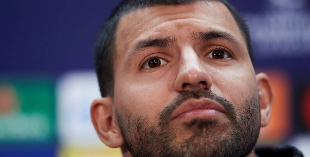 Kun Agüero se retiró, pero antes tuvo un gesto de crack con FC Barcelona