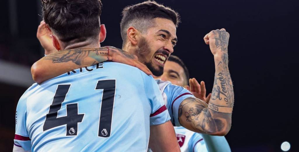 Bestial golazo de Manu Lanzini en la victoria del West Ham 