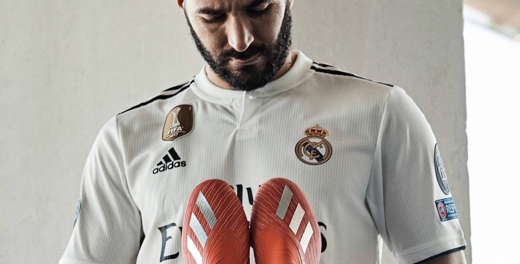 Benzema se cansó y compró unas Adidas del 2009