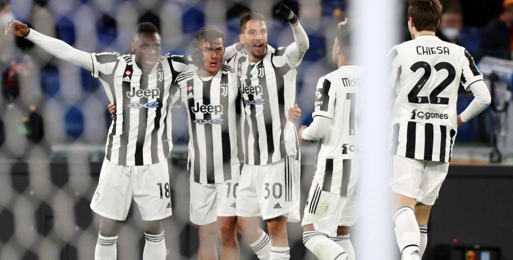 Infartante: Juventus perdía 3-1 y le ganó 4-3 a la Roma