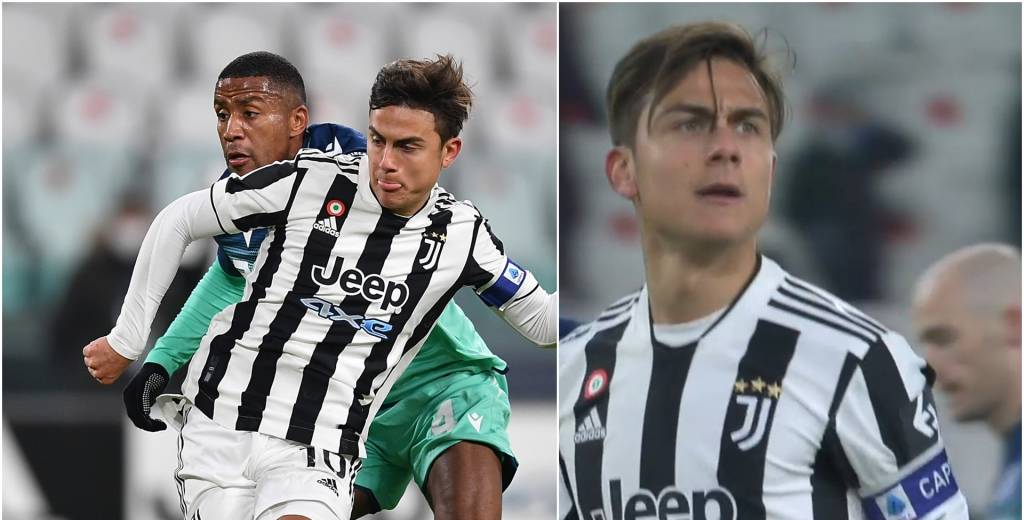 Dybala marca un golazo, no se abrazó con nadie: solo miró a Nedved